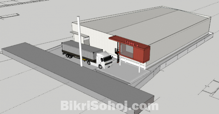 Premium 10,000 Sq Ft Warehouse in Prime Gazipur (Expressway)